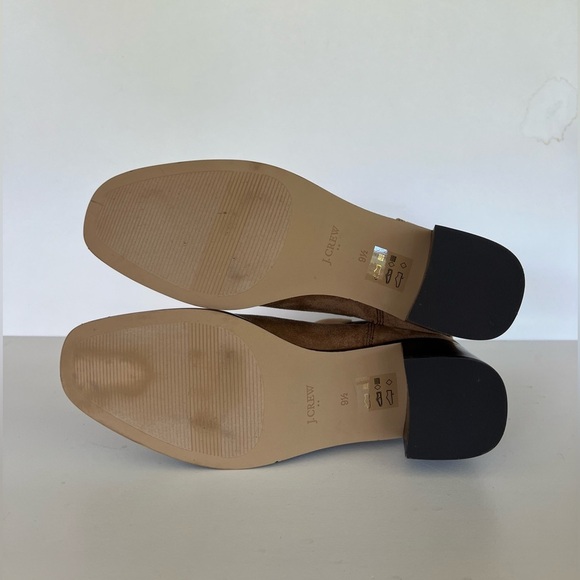 J. Crew Factory Sueded Chelsea Boots in Rich Coffee Brown, size 9.5 - Picture 9 of 12